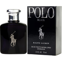 Polo Black by Ralph Lauren, 2.5 oz Eau De Toilette Spray for Men ,