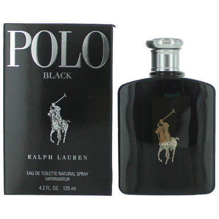 Polo Black by Ralph Lauren, 4.2 oz Eau De Toilette Spray for Men ,