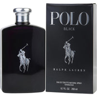 Polo Black by Ralph Lauren, 6.7 oz Eau De Toilette Spray for Men ,