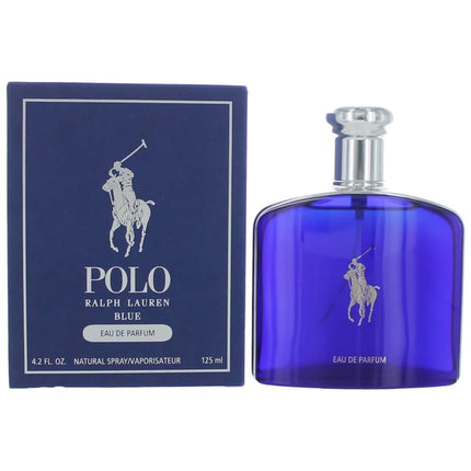 Polo Blue by Ralph Lauren, 4.2 oz Eau De Parfum Spray for Men ,