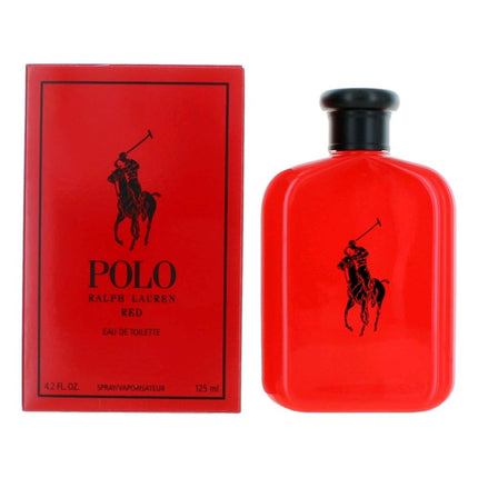 Polo Red by Ralph Lauren, 4.2 oz Eau De Toilette Spray for Men ,