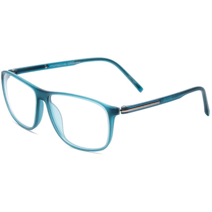 Porsche Unisex Eyeglasses - Turquoise Plastic Frame Demo Lens | PORSCHE P8278 B ,