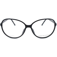 Porsche Women's Eyeglasses - Black Plastic Full Rim Butterfly Frame | PORSCHE P8279 A ,