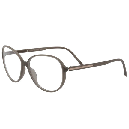 Porsche Women's Eyeglasses - Grey Plastic Butterfly Frame Demo Lens | PORSCHE P8279 B ,