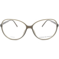 Porsche Women's Eyeglasses - Grey Plastic Butterfly Frame Demo Lens | PORSCHE P8279 B ,