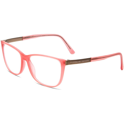 Porsche Women's Eyeglasses - Rose Plastic Cat Eye Frame Demo Lens | PORSCHE P8266 D ,