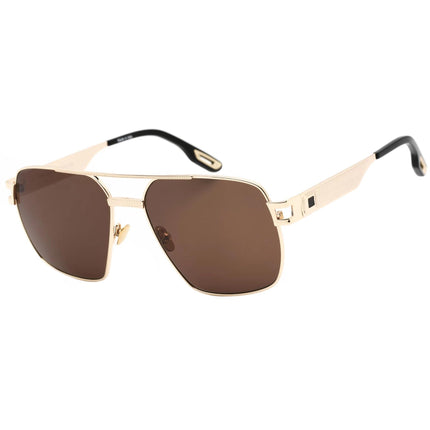 Porta Romana Men's Sunglasses - Brown Lens Aviator Shape | Porta Romana 503 Gold ,
