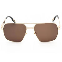 Porta Romana Men's Sunglasses - Brown Lens Aviator Shape | Porta Romana 503 Gold ,