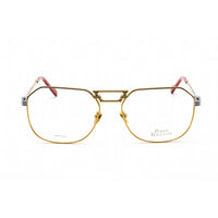 Porta Romana Unisex Eyeglasses - Full Rim Gold Metal Rectangular Frame | Mod. 1266 100 ,