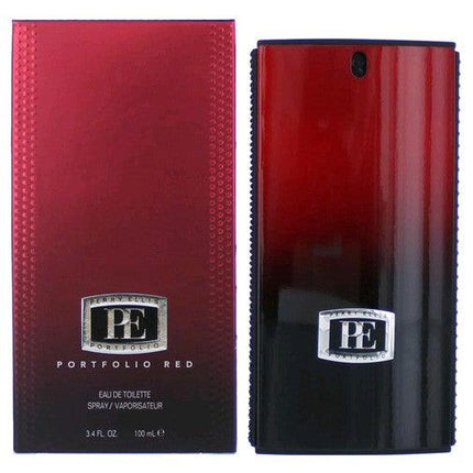 Portfolio Red by Perry Ellis, 3.4 oz Eau De Toilette Spray for Men ,