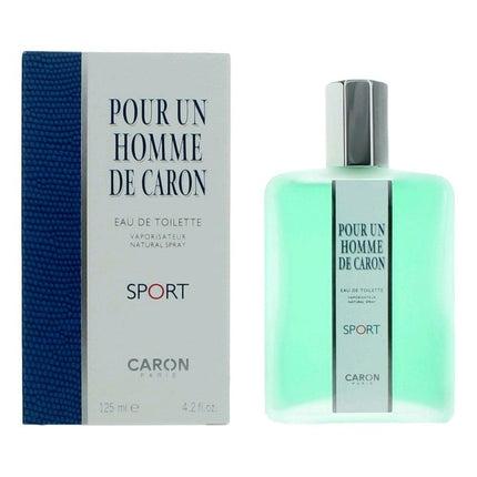Pour Un Homme De Caron Sport by Caron, 4.2 oz Eau De Toilette Spray for Men ,