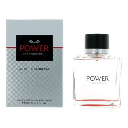 Power of Seduction by Antonio Banderas, 3.4 oz Eau De Toilette Spray for Men ,