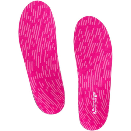 PowerStep Insoles - Pinnacle Pink Dual Layer Cushioning Insoles ,
