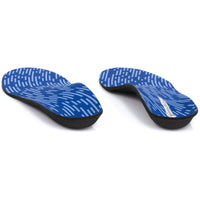 PowerStep Insoles - Pinnacle Wide Fit Polyester Royal Blue Insoles ,