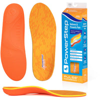PowerStep Insoles - Pulse Performance Orange Pain Relief Insoles ,