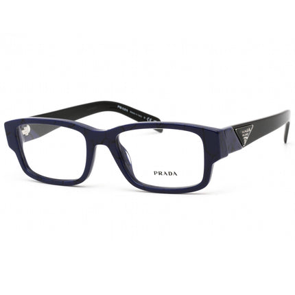 Prada Men's Eyeglasses - Baltic Marble Rectangular Plastic Frame | 0PR 07ZV 18D1O1 ,