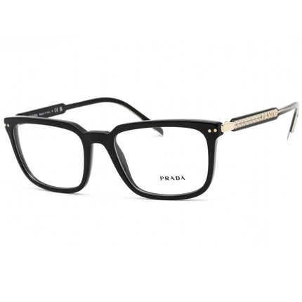 Prada Men's Eyeglasses - Black Full Rim Plastic Frame Demo Lens | 0PR 13YV AAV1O1 ,