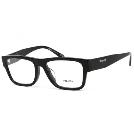 Prada Men's Eyeglasses - Black Plastic Full Rim Frame Demo Lens | 0PR 15YVF 1AB1O1 ,