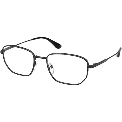 Prada Men's Eyeglasses - Black Rectangular Full-Rim Frame | PRADA 0PR 52WV 1AB1O152 ,