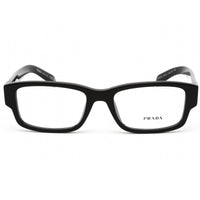 Prada Men's Eyeglasses - Black Rectangular Full Rim Plastic Frame | 0PR 07ZV 1AB1O1 ,
