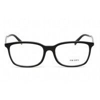 Prada Men's Eyeglasses - Black Rectangular Plastic Full-Rim Frame | 0PR 13XVF 1AB1O1 ,