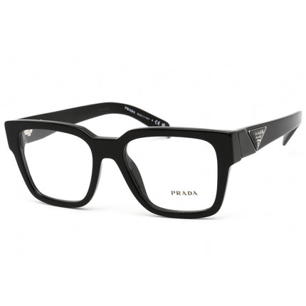 Prada Men's Eyeglasses - Black Square Full Rim Frame Demo Lens | 0PR 08ZV 1AB1O1 ,