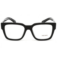 Prada Men's Eyeglasses - Black Square Full Rim Frame Demo Lens | 0PR 08ZV 1AB1O1 ,