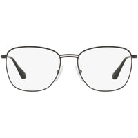 Prada Men's Eyeglasses - Black Square Full-Rim Metal Frame | PRADA 0PR 57VV 1AB1O1 ,