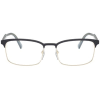 Prada Men's Eyeglasses - Blue Gold Metal Rectangular Frame | PRADA 0PR 54WV VH81O1 ,