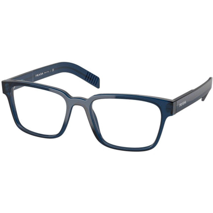 Prada Men's Eyeglasses - Blue Plastic Frame Demo Lens | PRADA 0PR 15WVF 08Q1O153 ,