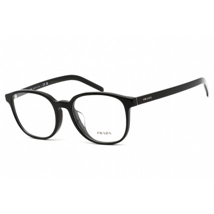 Prada Men's Eyeglasses - Clear Demo Lens Black Plastic Square Frame | 0PR 07XVF 1AB1O1 ,