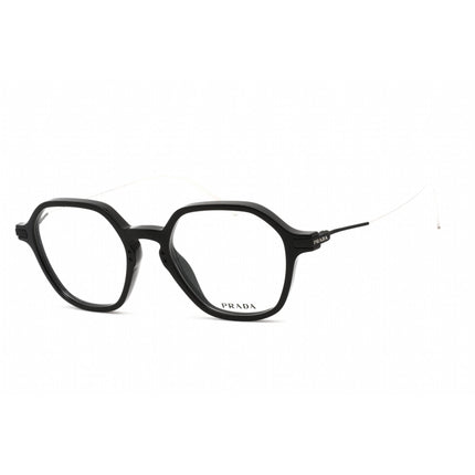 Prada Men's Eyeglasses - Clear Lens Black Plastic Square Shape Frame | 0PR 07YV 1AB1O1 ,