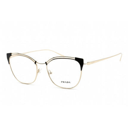 Prada Men's Eyeglasses - Clear Lens Cat Eye Shape Grey Metal Frame | PR62UV YEE1O1 ,