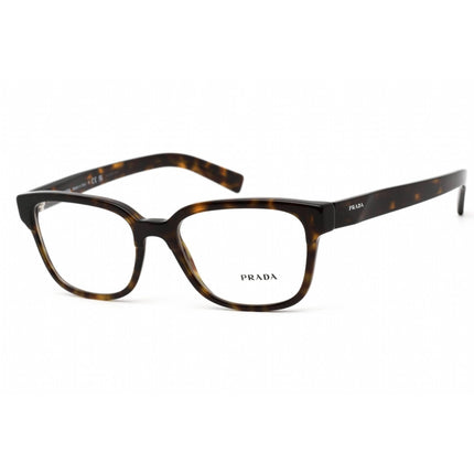 Prada Men's Eyeglasses - Clear Lens Tortoise Plastic Square Frame | 0PR 04YV 2AU1O1 ,