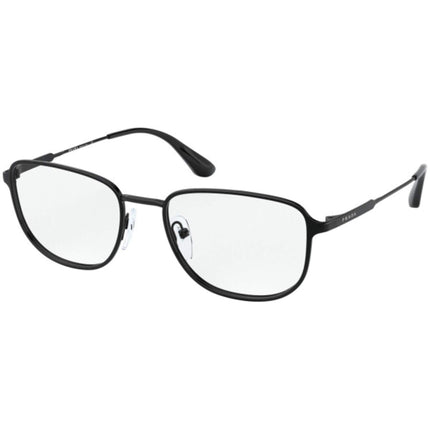 Prada Men's Eyeglasses - Conceptual Black Square Frame | PRADA 0PR 58XV 1AB1O154 ,