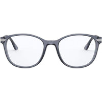 Prada Men's Eyeglasses - Grey Full Rim Butterfly Frame | PRADA 0PR 02WV 01G1O52 ,