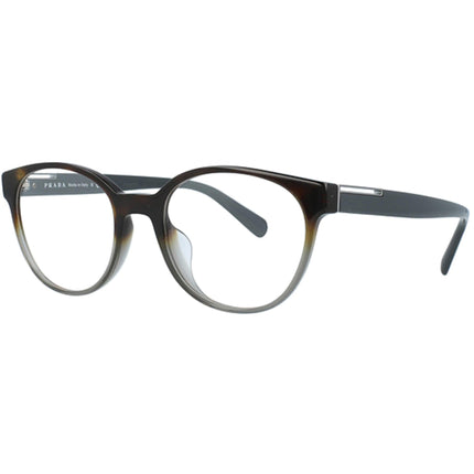 Prada Men's Eyeglasses - Havana Gradient Grey Round Frame | PRADA 0PR10UVF C7O1O154 ,