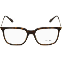 Prada Men's Eyeglasses - Havana Matt Plastic Square Frame | PRADA 0PR 17TV HAQ1O1 ,
