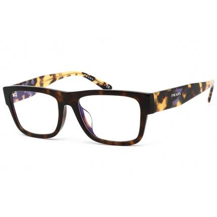 Prada Men's Eyeglasses - Havana Plastic Frame Clear Demo Lens | 0PR 28YSF 2AU08N ,