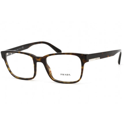 Prada Men's Eyeglasses - Havana Rectangular Plastic Frame Demo Lens | PR06UV 2AU1O1 ,
