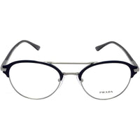 Prada Men's Eyeglasses - Matt Baltic/Gunmetal Pilot Frame | PRADA 0PR 61WV 02N1O151 ,