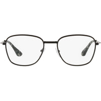Prada Men's Eyeglasses - Matt Black Square Full-Rim Frame | PRADA 0PR 64WV 1BO1O1 ,