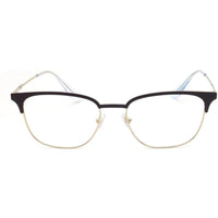 Prada Men's Eyeglasses - Matt Brown Pale Gold Metal Frame | PRADA 0PR59UV 0Y11O153 ,