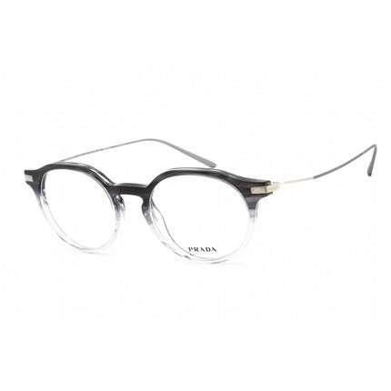 Prada Men's Eyeglasses - Night Gradient Crystal Plastic Round Frame | 0PR 06YV 12B1O1 ,
