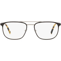 Prada Men's Eyeglasses - Top Matt Black Silver Metal Frame | PRADA 0PR54XV 5241O154 ,