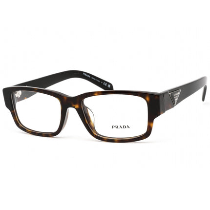 Prada Men's Eyeglasses - Tortoise Plastic Frame Clear Demo Lens | 0PR 07ZVF 2AU1O1 ,