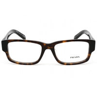 Prada Men's Eyeglasses - Tortoise Plastic Frame Clear Demo Lens | 0PR 07ZVF 2AU1O1 ,