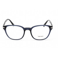 Prada Men's Eyeglasses - Transparent Blue Cat Eye Plastic Frame | 0PR 12WV 08Q1O1 ,