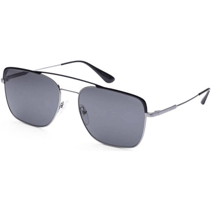 Prada Men's Sunglasses - Black Gun Metal Rectangular Frame | PRADA 0PR 53VS M4Y5S059 ,