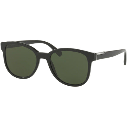 Prada Men's Sunglasses - Black Plastic Frame Green Lens | PRADA 0PR 08USF 1AB1I054 ,